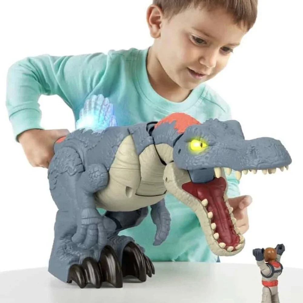 NEW Fisher-Price Imaginext LARGE Jurassic World Dinosaur Spinosaurus Toy With Li